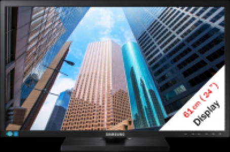 MediaMarkt  SAMSUNG SyncMaster S24E450F - Geschäftsmonitor - 24 Inch/61 cm - Schwarz