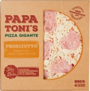 Papa Tonis Pizza Gigante Prosciutto e Mozzarella CHF 5.95