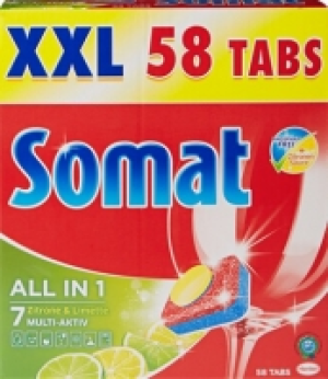 Denner  Somat Geschirrspültabs All in 1 Zitrone & Limette