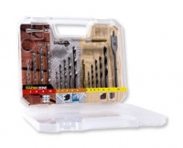 WORKZONE® Spezialbohrer-Sortiment, 19-teilig