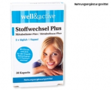 WELL & ACTIVE Stoffwechsel Plus-Kapseln