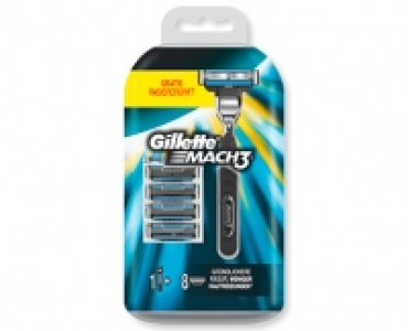GILLETTE&reg; Mach3 Rasierer inkl. 8 Klingen