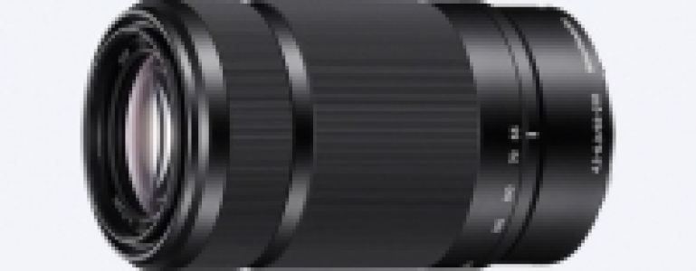 Sony 55-210mm / 4.5-6.3 OSS SEL-55210 Zoom-Objektiv Schwarz (SEL55210B