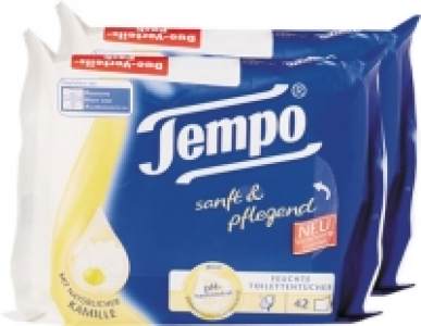 Tempo feuchte Toilettentücher