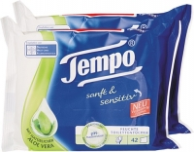 Tempo feuchte Toilettentücher CHF 4.45