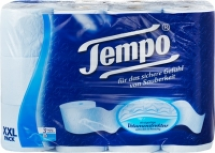 Tempo Toilettenpapier Blau