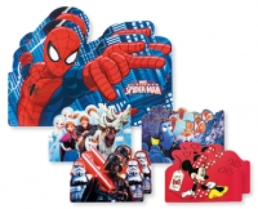ULTIMATE SPIDERMAN/FROZEN/STAR WARS/FINDING DORY/MINNIE MOUSE 3D-Platz