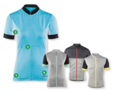 INOC Damen-/Herren-Velo-Shirt
