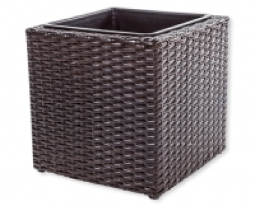 GARDENLINE® Kubisches Pflanzgefäss in Rattan-Optik CHF 14.99