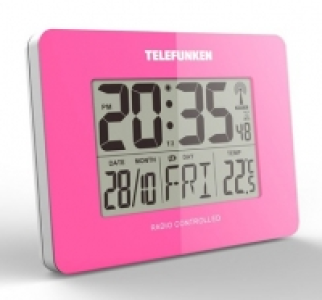 Telefunken Funkwecker FUD40 pink