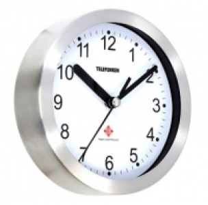 Telefunken Wanduhr FWU16 ALU