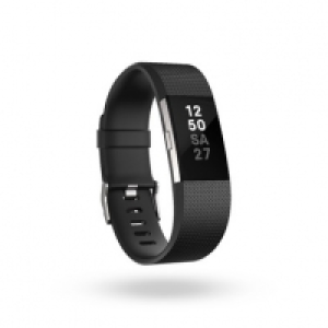 Fitbit Charge 2 Schwarz Large