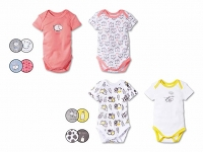 Lidl  Baby-Kurzarmbodys, 2er1