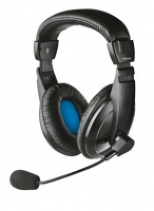 Trust Quasar Headset Klinke schwarz