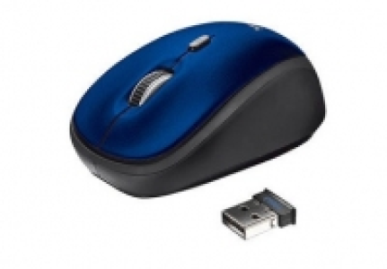 Trust Yvi Wireless Maus blau