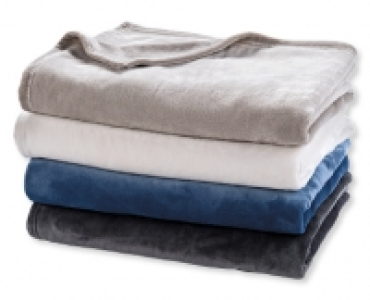 MY LIVING STYLE Mikrofaser-Pluschdecke CHF 9.99