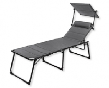 GARDENLINE® Alu-Komfort-Sonnenliege XXL