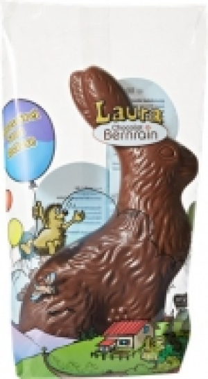 Chocolat Bernrain Hase Laura Milchschokolade
