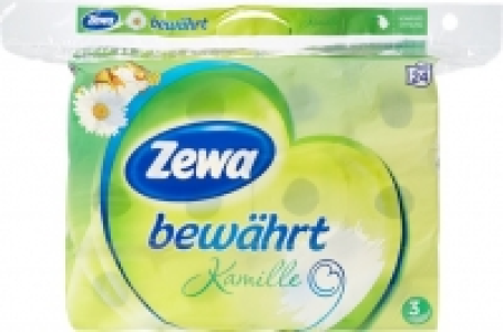 Zewa bewährt Toilettenpapier Kamille
