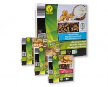 Aldi Suisse  NATURE ACTIVE BIO Bio-Knusperriegel