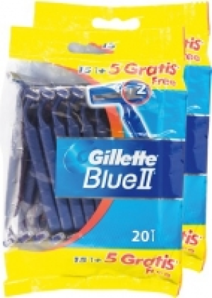 Denner  Gillette Einwegrasierer Blue II