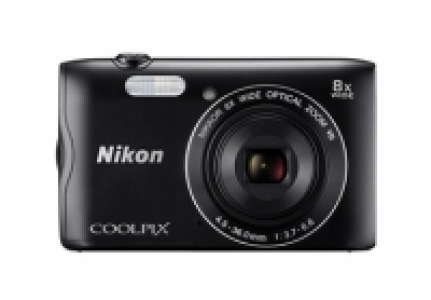 Nikon A300 Kit Kompaktkamera, inkl. Tasche und 8 GB Speicherkarte