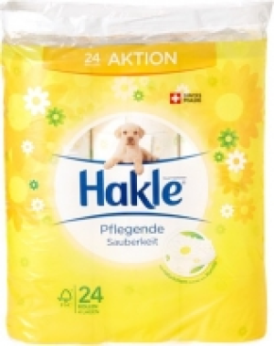 Hakle Toilettenpapier Pflegende Sauberkeit