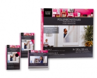 EASY HOME&reg; Insektengitter f&uuml;r Fenster/Dachfenster, Pollenschutzvlies f