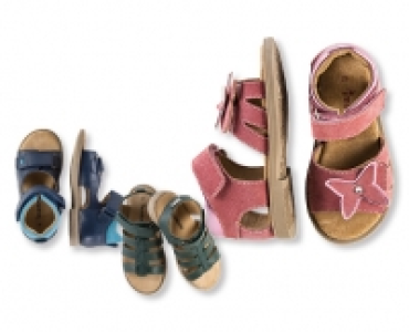 IMPIDIMPI Kleinkinder-Leder-Sandalen