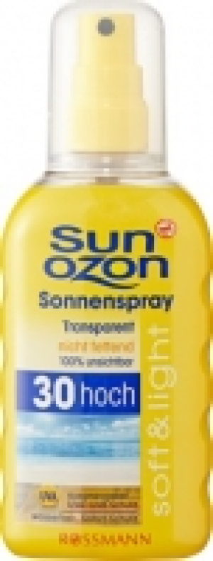 Sunozon Sonnenspray Transparent Soft & Light LSF30
