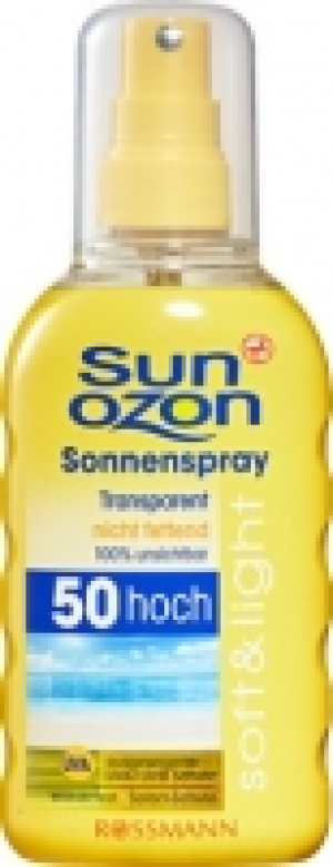 Sunozon Sonnenspray Transparent Soft & Light LSF50