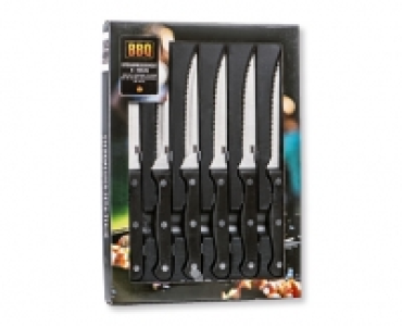 BBQ Steakmesser-Set, 6-teilig
