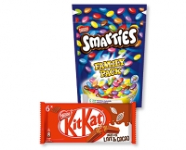 NESTLÉ® KitKat®/Smarties® Family-Pack CHF 2.99