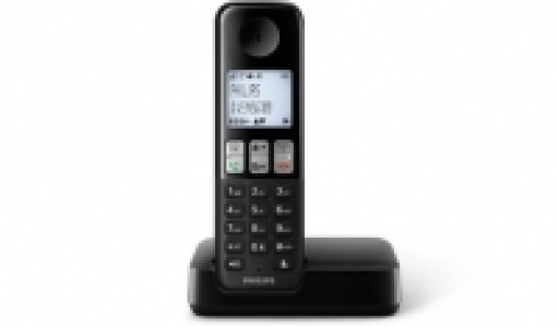 Philips D2301B/38 schnurloses Telefon schwarz