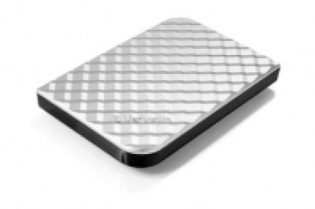 Verbatim externe Festplatte Store n Go USB 3.0, 2 TB, Silber