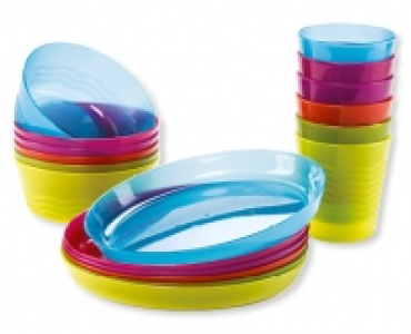 CROFTON® Kinder-Kunststoffgeschirr-Set, 6-teilig CHF 2.79