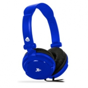 4gamers PRO4-10 Stereo Gaming Headset blau