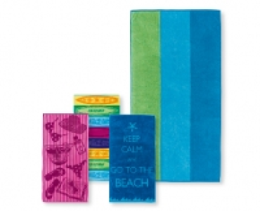 MY BATH STYLE Velours-Strandtuch CHF 9.99