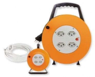 WORKZONE® Schutzkontaktverlängerung/Mini-Kabeltrommel/Kabelbox