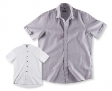 HANBURY MENS FASHION Herren-Leinenhemd