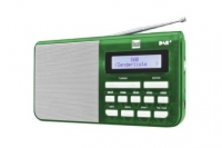 Dual DAB 4.1 T DAB+ Radio gr&uuml;n