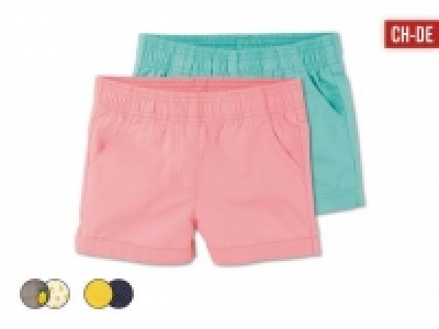 Mädchen-Shorts, 2er1