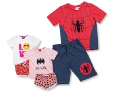 SMILEY&reg; WORLD/BATMAN/SPIDER-MAN Kinder-Nachtw&auml;sche