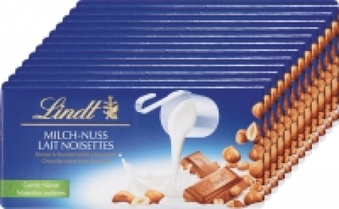 Lindt Tafelschokolade Milch-Nuss CHF 16.95