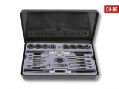 Gewindebohrer-/ Schneideisen-Set, 21-teilig CHF 19.99