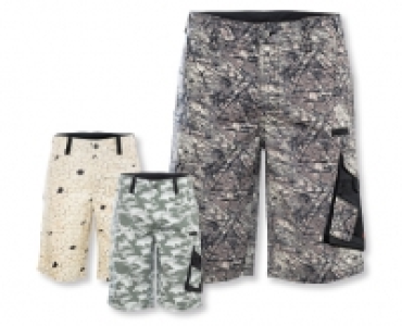 KINGCRAFT FASHION Herren-Arbeitsbermudas Allover Print