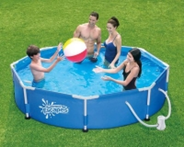 Stahlrohrbecken rund, 244 x 51 cm CHF&nbsp;86.40