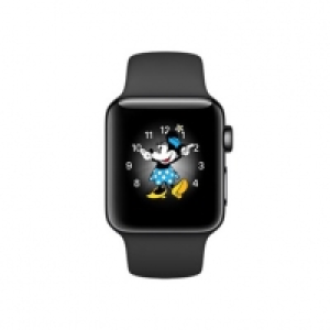 Apple Watch Series 2, 38nm Edelstahlgehäus­e, Space Schwarz mit Sporta