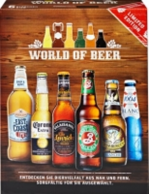 World of Beer Selection