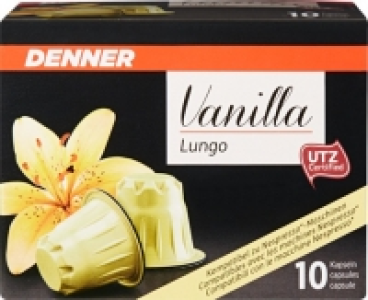 Denner  Denner Kaffeekapseln Vanilla Lungo